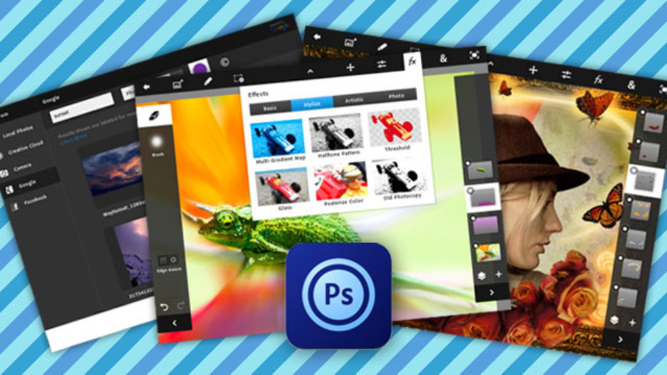 iPad史上最も実用的!? iPadに最適化された『Adobe Photoshop Touch』