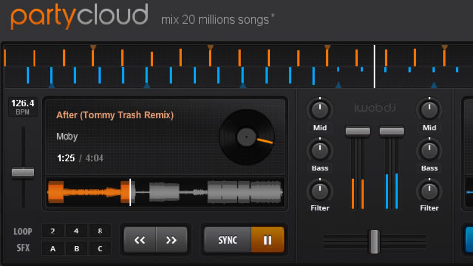 ホームパーティやイベントのBGMにも使える高機能DJサービス「PartyCloud」