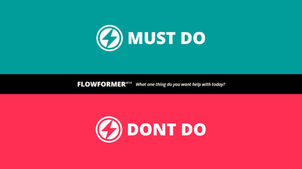 今日一日◯◯をしない! あなたの決断をサポートしてくれるサービス「flowformer」