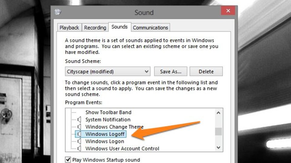 Windows 8のシャットダウン時のサウンド、実は変えられます