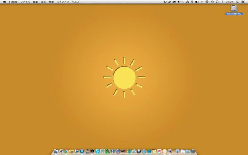 Macのデスクトップに天気を表示してくれる『Farensius Desktop』