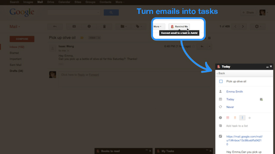 『Astrid』をGmailと連動させ、メールをそのままToDo化する方法