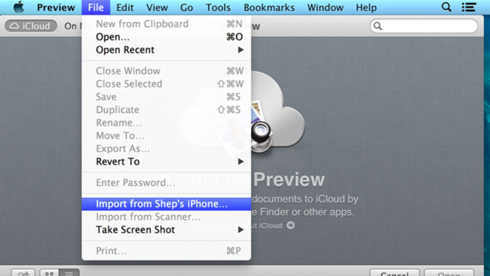 Macの「プレビュー」はスマートフォンで撮影した写真を簡単に読み込みたい時に使える
