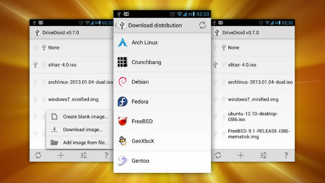 Android端末から自分のLinux環境をどこででもブートする方法