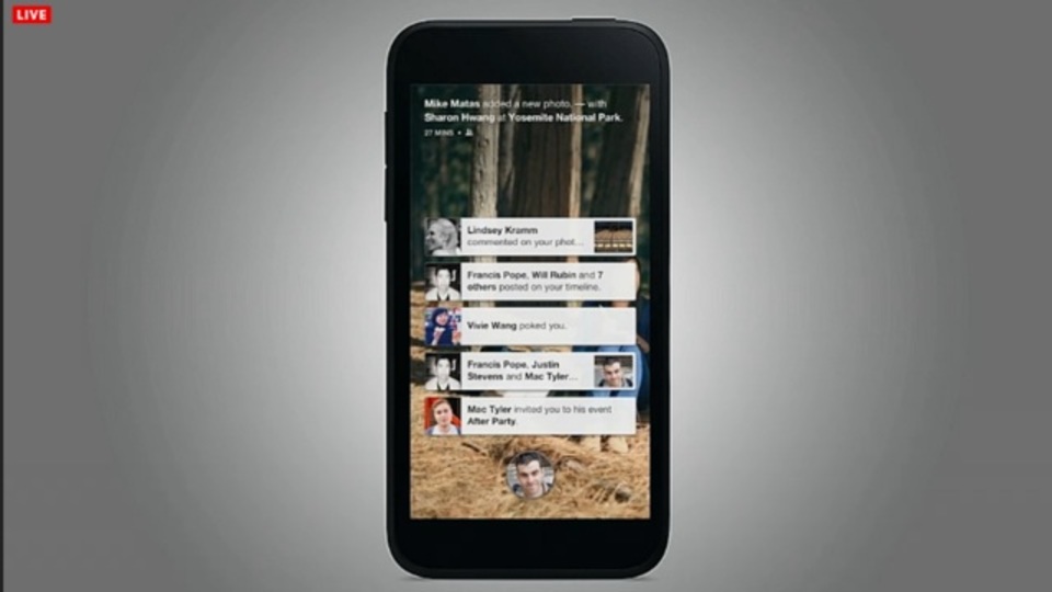FacebookがAndroid向けに『Facebook Home』を発表! 対応端末には既存機種も!