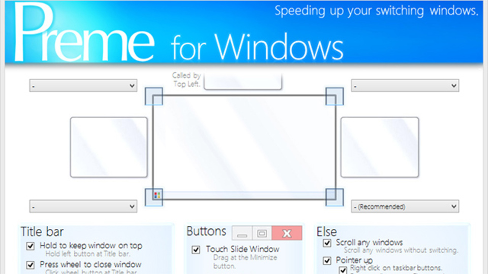 Windowsで作業効率を上げたいならウィンドウ管理ツール『Preme』