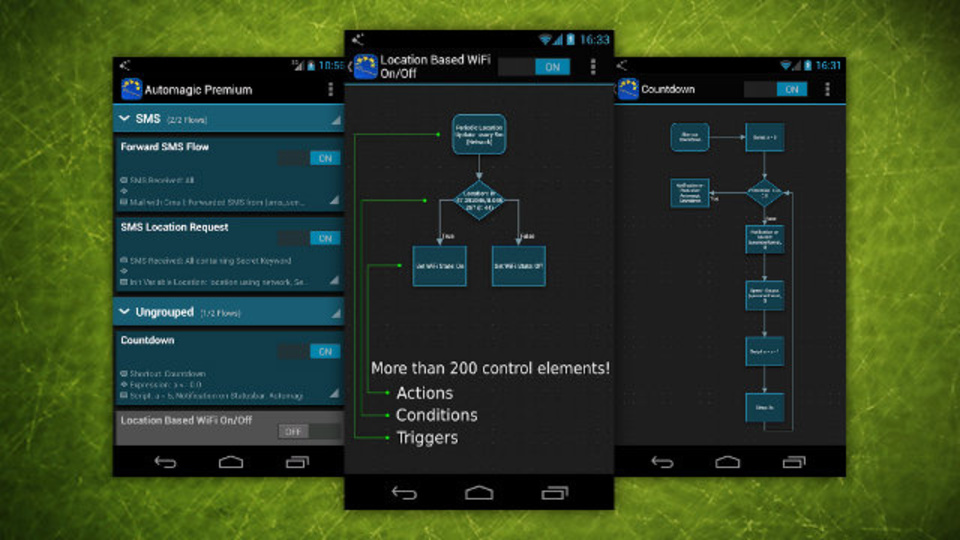 一目見ただけでわかる! 優れたグラフィックのAndroid自動化ツール『Automagic』