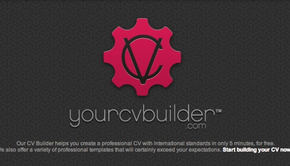 履歴書をウェブ上で作成→PDF化できるサイト「yourcvbuilder」