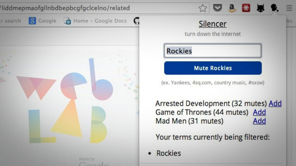 SNSに飛び交うネタバレ情報を隠してくれるChrome拡張機能『Silencer』