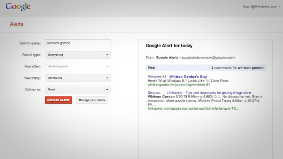 良い「第二印象」を築くためのGoogleアラート活用法