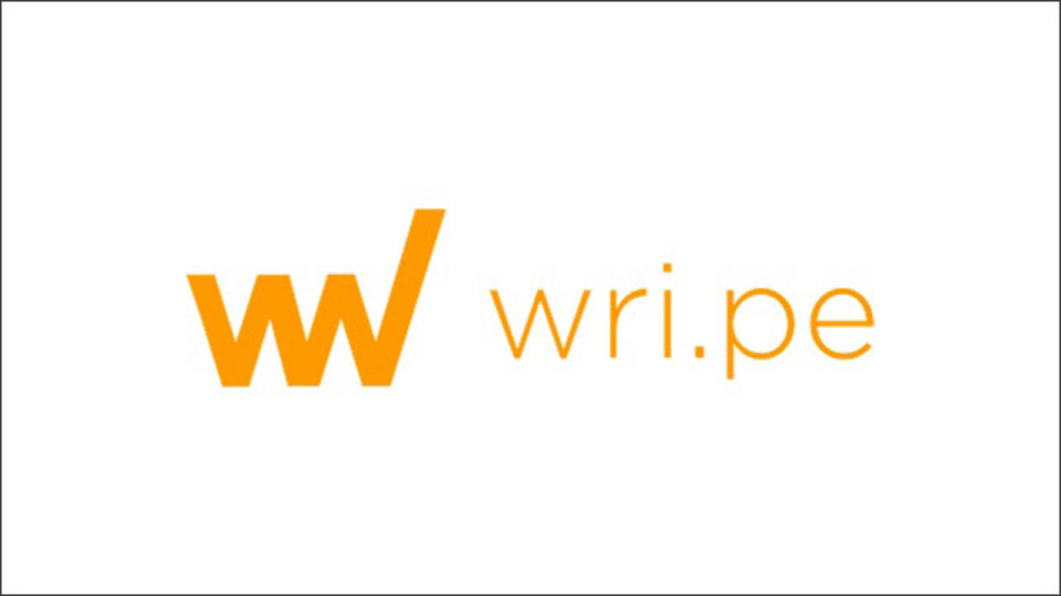 【これは便利】シンプルなオンラインメモ帳サービス「wri.pe」