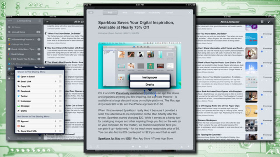 まだ間に合う...! iPadでRSSを使うなら『Mr. Reader』が最強