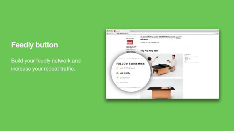 Feedlyへワンクリックで登録できる「Feedly Button」をブログに設置する手順
