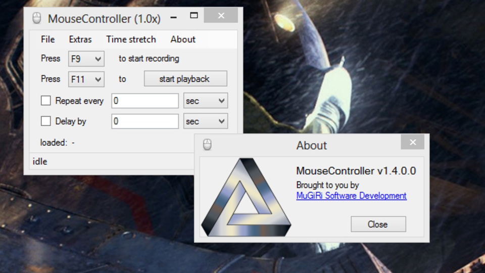 マウスアクションの記録・自動化なら『MouseController』