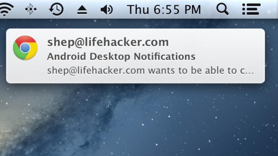 Android端末の通知をPCに表示する『Desktop Notifications』