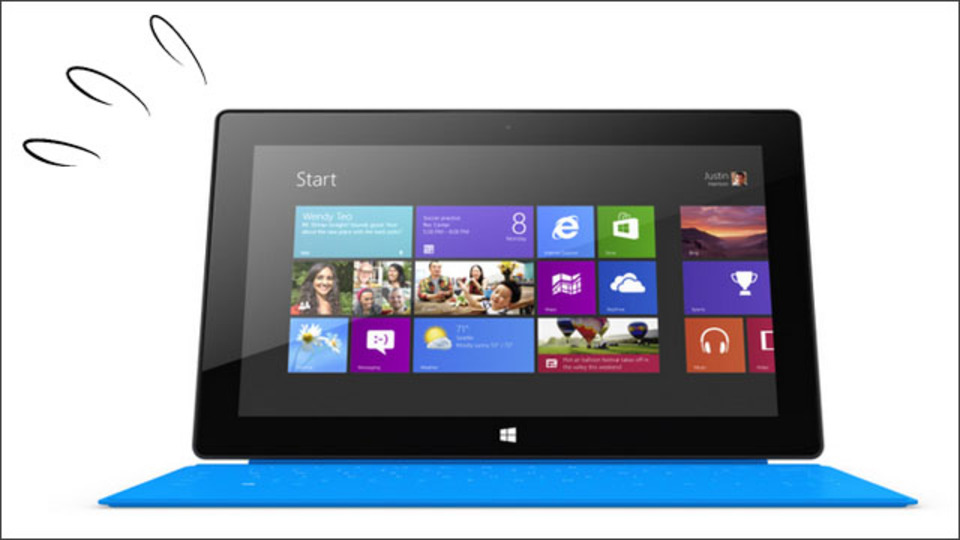 Surface RTをキャッシュバック付で購入できます。そう、iPadオーナーならね