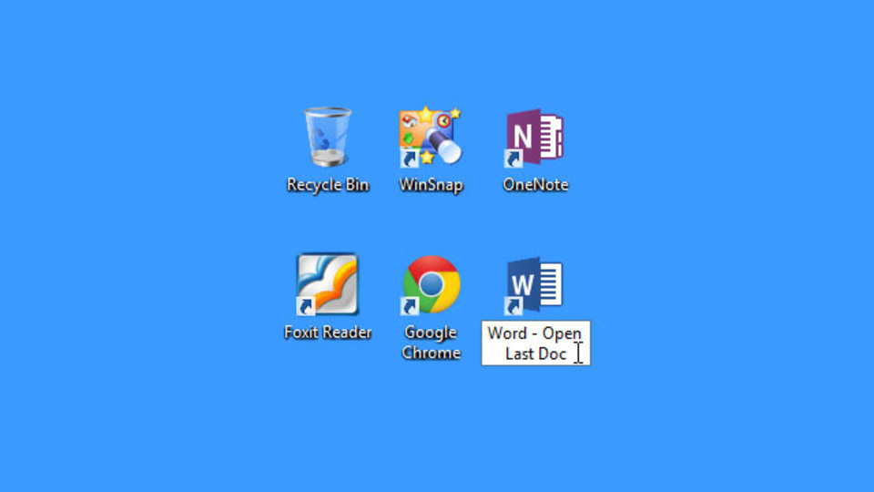 Wordで「最近使用したドキュメント」を自動的に開くショートカットを作成する方法