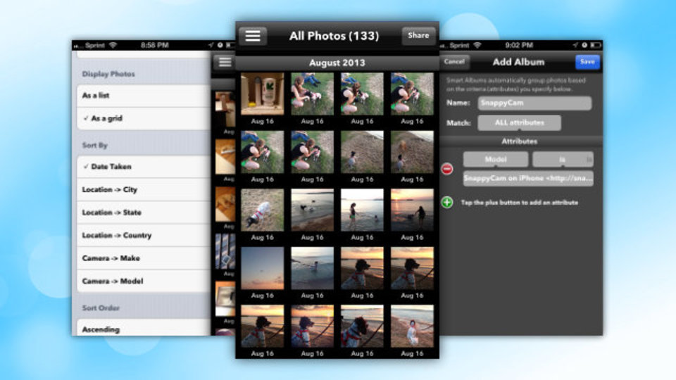 iPhone内の膨大な量の写真を管理したいときには、検索条件の優れた『Photowerks』がおすすめ