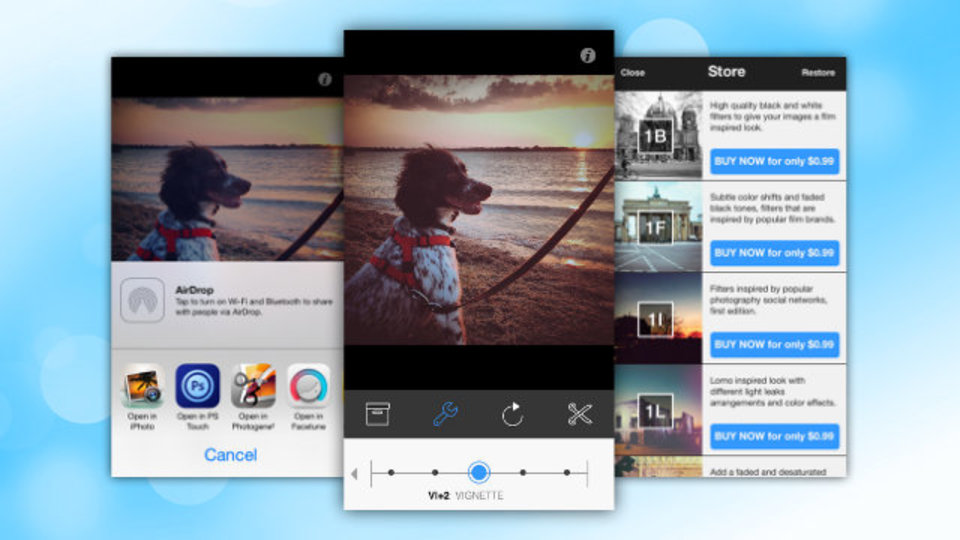 iOS 7の美学にインスパイアを受けた次世代カメラアプリ『HelloLab』