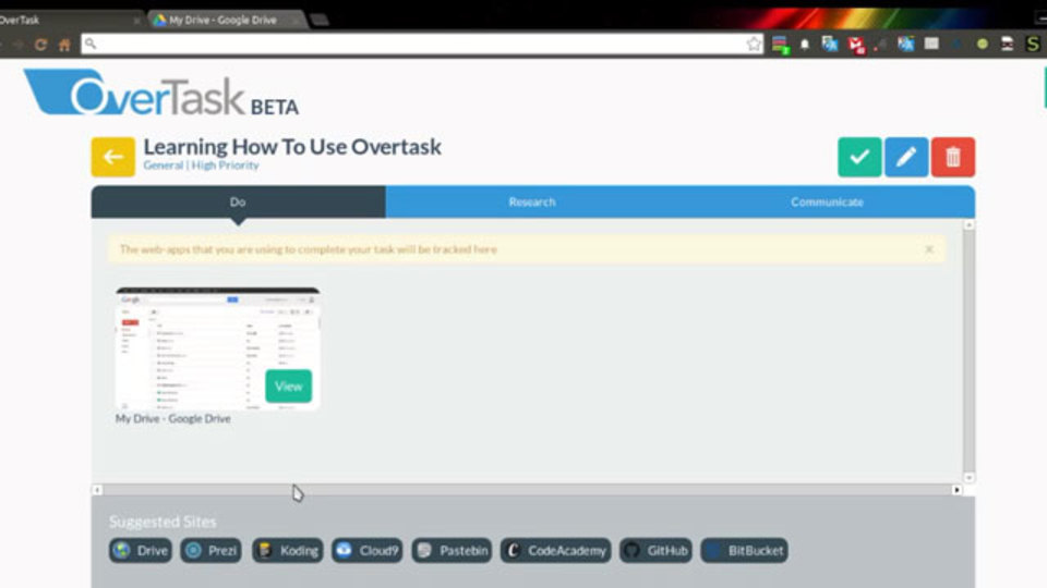必要な情報だけ収集! 目的ごとにタブをまとめて管理できるChrome拡張機能『OverTask』