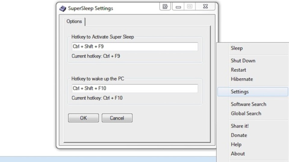 セキュリティ向上! スリープモード切り替えをキー操作で『Super Sleep』