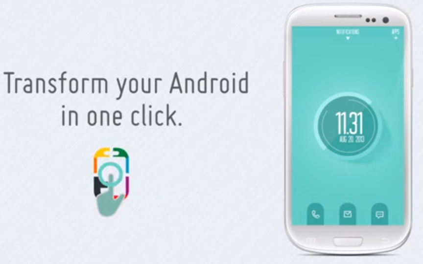 Androidの見た目を1タップでまるごとアレンジできる『Themer』