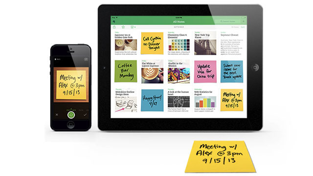Evernote×ポスト・イットが便利そう(日本発売が待ち遠しい!)