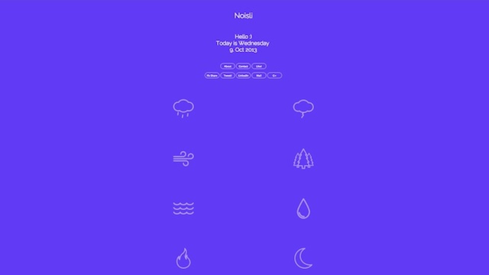 自分好みのノイズを調合できるサイト『Noisli』のおかげで仕事がはかどる