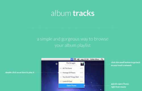 Itunesをメニューバーから操作できるシンプルツール Muzzy 無料 ライフハッカー 日本版