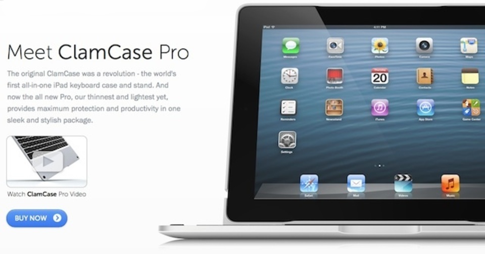 iPadがMacBook Airに変身?!「ClamCase Pro」レビュー(前編)