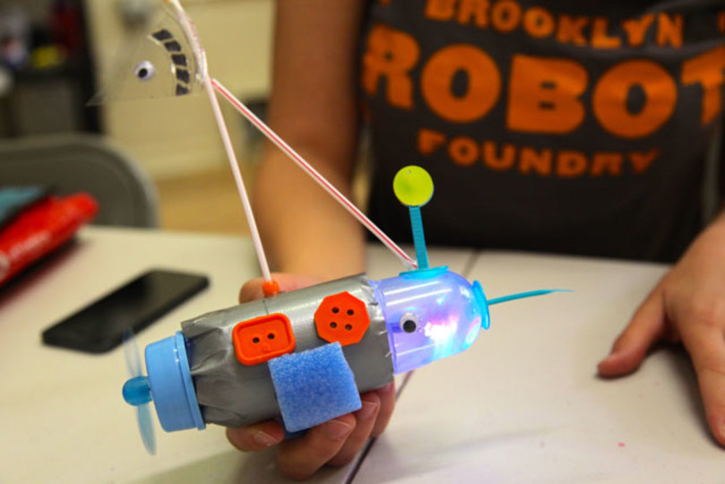 子どもがロボットを楽しく学び、自由に作れるガレージのような会社「Brooklyn Robot Foundry」