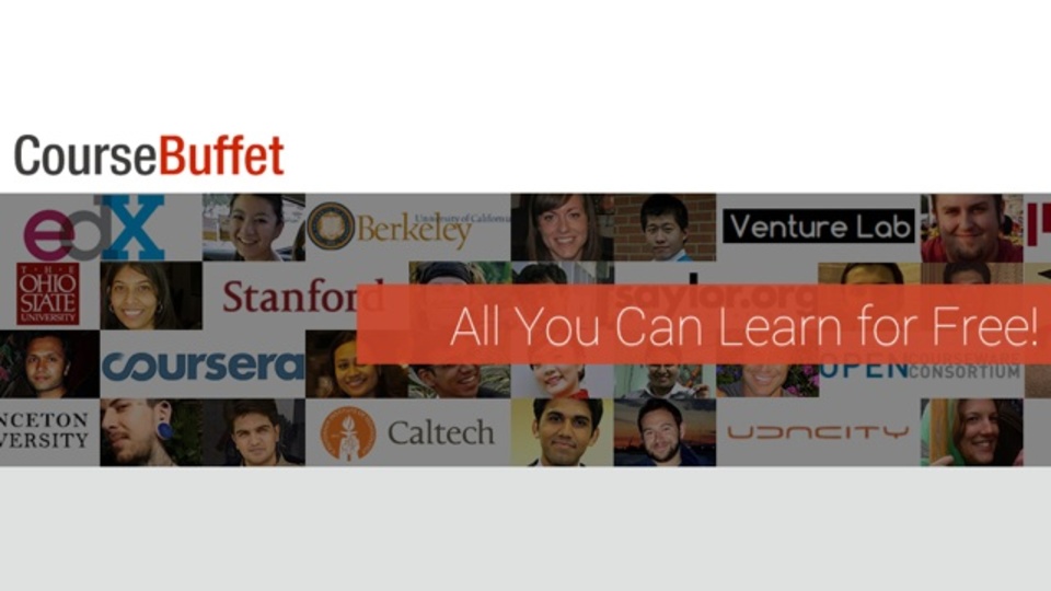 無料で学べるオンラインコンテンツが探せるサイト「Course Buffet」