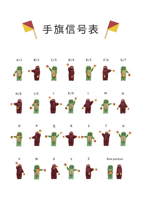 手旗信号でネットの向こう岸にメッセージを送る 連載 インターネットでポンキッキ 1 ライフハッカー 日本版