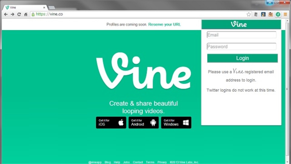 ブラウザでも快適にVineの6秒動画を楽しめるChrome拡張「Vine For Chrome」