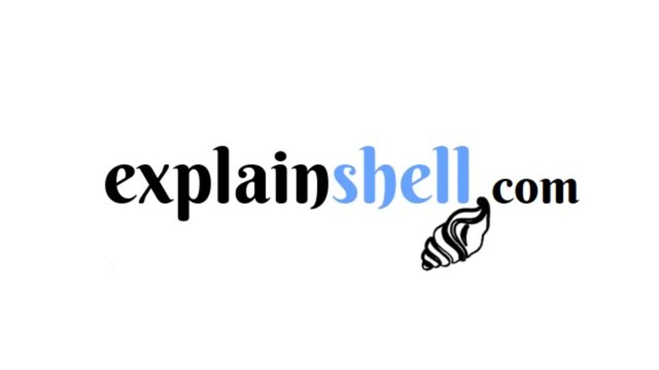 コピペしたシェルコマンドを詳しく解説してくれるサイト「explainshell」