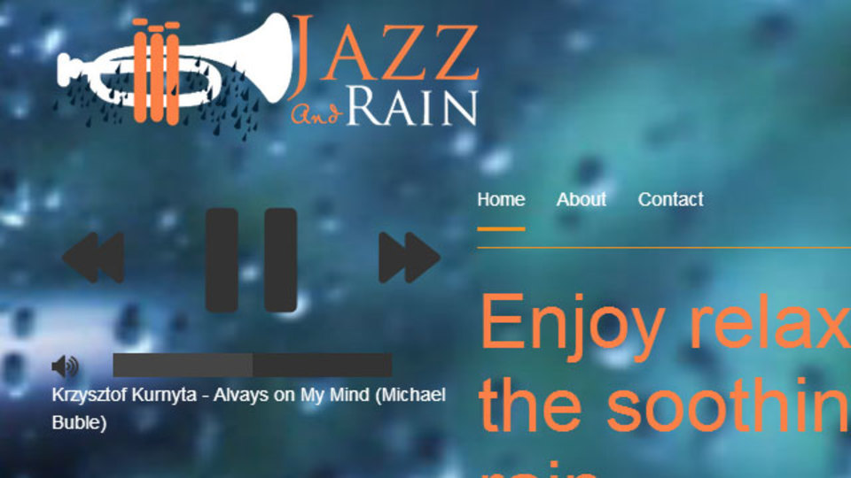 ジャズと雨音を一緒に聞ける「Jazz And Rain」で集中モードをつくる