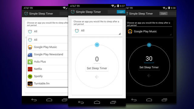 スマホの優秀なスリープタイマー無料アプリ『Super Simple Sleep Timer』