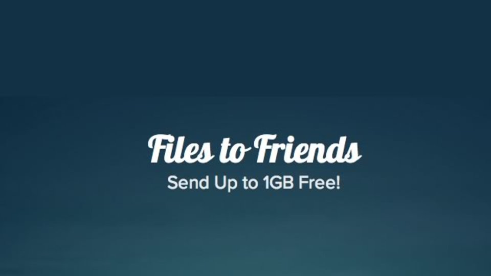 会員登録なし! 最大1GBまでのファイルをメールで共有できる「Files to Friends」