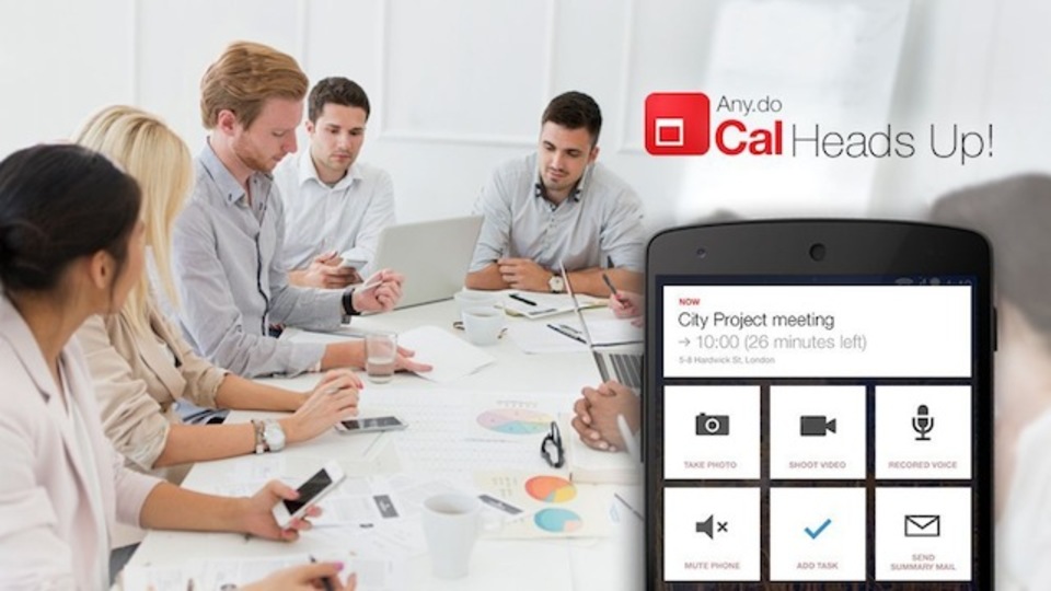 会議をスマートに進めるための新機能:カレンダーアプリ『Cal』に「HeadsUp」搭載