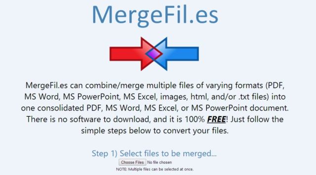 様々なファイルを1つのpdf Word Excelに結合できる Mergefil Es ライフハッカー 日本版