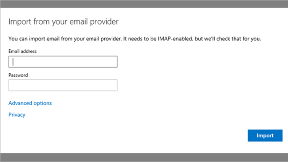 Outlook.comアップデート:他のIMAPメールサービスからのメールを取り込み可能に