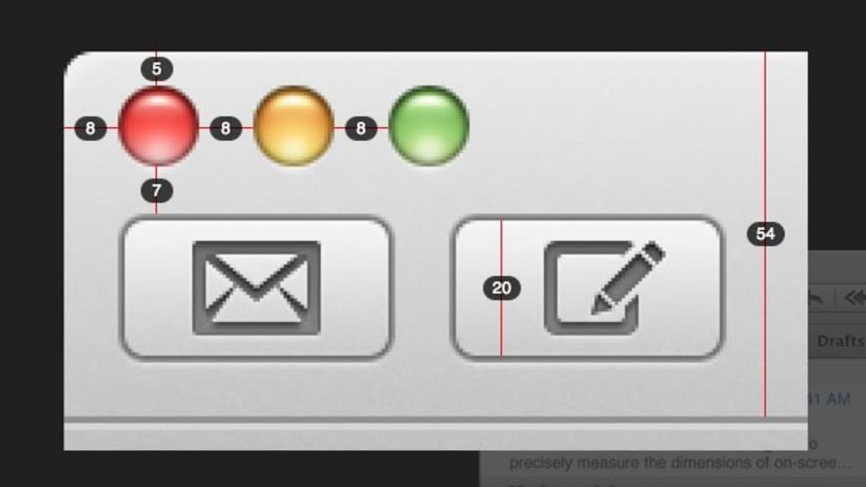 画面内の要素をピクセル単位で測定できるツール「Pixel Winch」