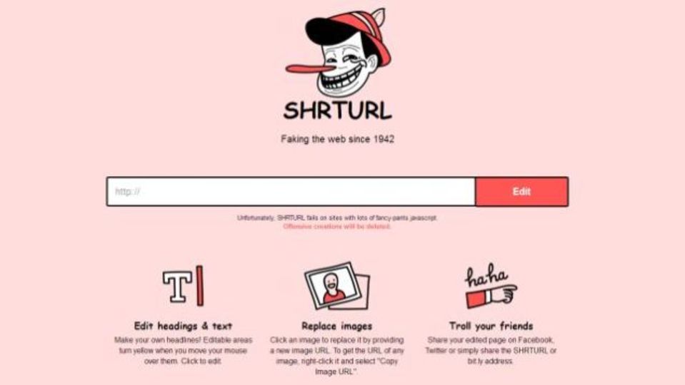 無限大のイタズラが生まれるかもしれないWebサービス「Shrturl」