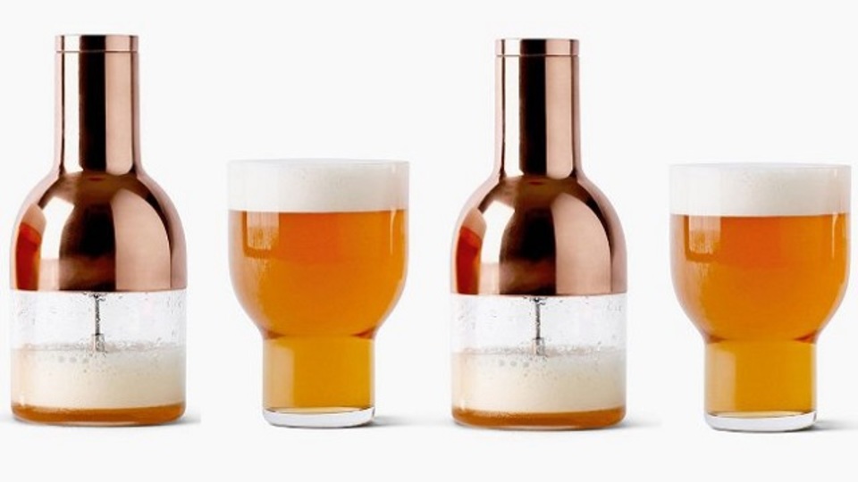 ビール専用の泡立て器「ビア・フォーマー」なら自宅でもリッチでクリーミーな泡を楽しめる