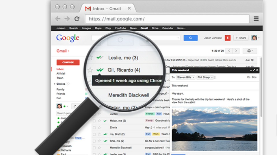 Gmailに純正ライクな既読機能を追加するChrome拡張機能「MailTrack」