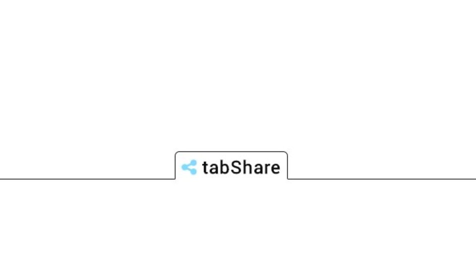 現在開いているタブをワンクリックで共有できるサービス「tabShare」