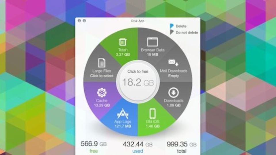 Macのハードディスクをスッキリ簡単に整理できるツール『Disk App』