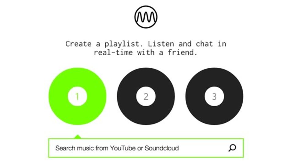 友人とYouTube/Sound Cloudの音源を同じタイミングで聴けるサイト「Milkshake」