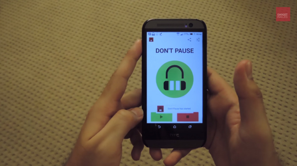 音楽に集中したいあなたへ。聴きたい時に通知を消すAndroidアプリ『Don't Pause!』
