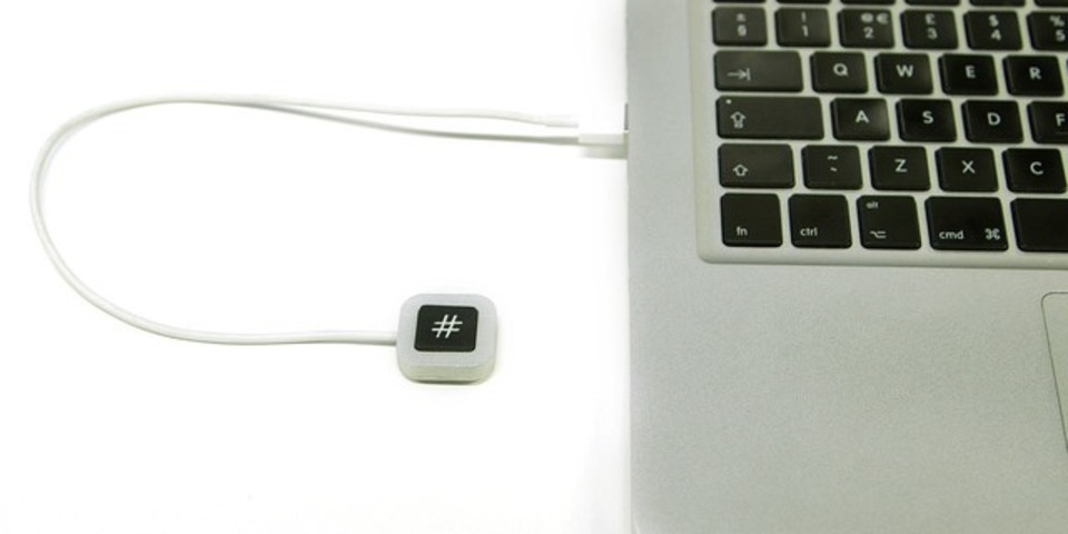 ハッシュタグが捗る「#」だけのキーボード現る